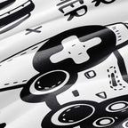 Gaming Comforter for Boys Teens,Game Bedding Sets Queen,Kids Gamer Comforter Set,Video Game Bedroom Decor,Gamepad Controller Duvet Insert All Season 3 Piece 1 Comforter and 2 Pillowcases