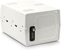 Dual Combination & Keyed Lockbox - Lockable Box for Everyday Use - Multi-Purpose lock for Home & Office Safety - Made of Industrial-Grade Plastic - One Size (Cream)