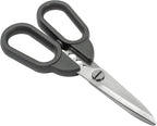 Kuhn Rikon Kitchen Shears Compact | Self-Sharpening Blades, Spring-Loaded Design, Right or Left Hand Use