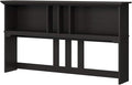 Bush Furniture Salinas Hutch, Desk Attachment with Shelf Storage for Home Office, 60W, Vintage Black