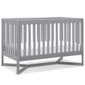 Delta Children Tribeca 4-in-1 Baby Convertible Crib, Grey