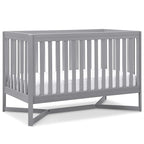 Delta Children Tribeca 4-in-1 Baby Convertible Crib, Grey