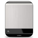 Ultrean Food Scale, Digital Kitchen Scale with LED Display, Weight Grams and Ounces for Baking Cooking, 6 Units with Tare Function, 304 Stainless Steel, 11lb (Batteries Included)