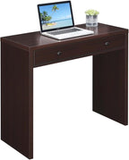 Convenience Concepts Northfield Desk with Drawer, Espresso