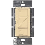 Lutron Caseta Original Smart Dimmer Switch (Lutron Smart Hub Required), for LED Lights, 150 Watt, Single-Pole/3-Way, No Neutral Required, PD-6WCL-IV 6-PACK, Ivory, 6 Pack
