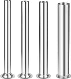 Sausage Stuffing Tubes Replacement for LEM Sausage Stuffers | 4 Sizes, Stainless Steel, Replacement for LEM 606,606SS,1606,1606SS Sausage Stuffers, Sausage Stuffer Funnels