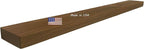 joelsantiques 72 Inch Wooden Floating Shelves for Wall - 72x6x2 in - Made of Natural Wood - Long Heavy Duty Rustic Wall Shelves for Bedroom - Perfect for Living Room, Kitchen - Medium Brown