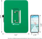 KYODOLED Large Cash Box with Combination Lock,Safe Metal Box for Money, Storage Lock Box with Money Tray,9.84"x 7.87"x 3.54" Green Large