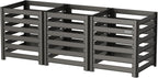 Vego Garden 32" Tall Modular Compost Bin 90" x 30" x 32"