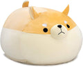 Stuffed Animal Storage Bean Bag Chair Cover for Kids Yellow Dog Shiba Inu Bean Bag Chair for Girls Large Size Toy Organizer Cover Only Without Filling