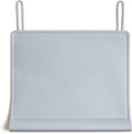 Silicone Placemats for Toddlers with Patented Edge Bumper | Kids Placemats Non Slip Travel Ready | Baby Placemat BPA Free for Restaurant Dining Table | Slate Grey