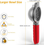 Lemon Squeezer 304 Stainless Steel Large Metal Manual Citrus Juicer