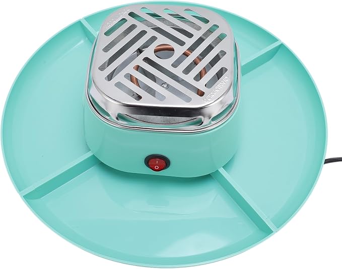 BRRNOO Fondue Set, Smores Maker with Roaster Station, Electric Fondue for Party Gatherings, US Plug 120V