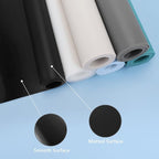 Silicone Mat for Kitchen Counter, 35" by 24" Extra Large Countertop Protector, 0.06" Thick Multipurpose Mat, Heat-Resistant Placemats, Desk Saver Pad, Table Dish Mat, Nonstick, Nonskid, Black