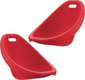 American Plastic Toys Little Kids (2-Pack, Red), Stackable, Lightweight, & Portable, Reading, Gaming, TV, Outdoor & Indoor, 50lb Max Scoop Rocker