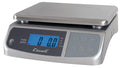 San Jamar Escali Promzr M-Series Digital Scale with Display Hold for Kitchens and Restaurants, Metal, 33 Pound, Silver