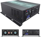 WZRELB 1500W 24V 120V Pure Sine Wave Solar Power Inverter With Remote Control Switch