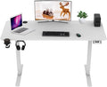 63inch Electric Standing Desk Adjustable Height Sit Stand Home Office Desk Height Adjustable Stand up Desk