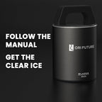 GLAZER mini, Clear Rose Ice Cube Mold Maker for Whiskey