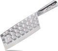 SHI BA ZI ZUO Meat Cleaver Knife, Heavy Duty Cleaver Bone Cleavers Professional Kitchen Vegetable Knife for Effortless Precision Slicing and Chopping