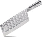 SHI BA ZI ZUO Meat Cleaver Knife, Heavy Duty Cleaver Bone Cleavers Professional Kitchen Vegetable Knife for Effortless Precision Slicing and Chopping