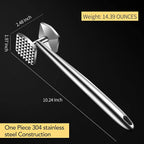 Aliglow Meat Tenderizer Hammer Tool Mallet Pounder for Kitchen Tenderizing Steak Beef Poultry