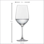 SCHOTT ZWIESEL Forté All Purpose Glass 15 Ounce (Set of 6), Drinking Glasses for Water, Beverages and Mixed Drinks, Dishwasher-Safe Tritan Crystal Glasses, Made in Germany