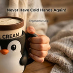 Ice Cream Pint Holder – Fits Standard Pints – Dual Spoon Sockets – Keeps Hands Warm – Fun Unique Designs with Vibrant Colors – Reusable Ice Cream Sleeve - Ramen Noodle Holder (Ghost)