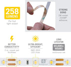Armacost Lighting Soft Bright White, 60 LEDs/M, 8.2' (2.5M) RibbonFlex Pro LED Tape Light.. 142210