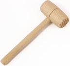 Meat & Poultry Tenderizer, raw wood uncoated natural European beechwood