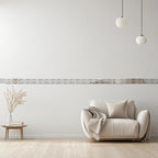 15 Pcs DIY Geometric Shape Acrylic Decorative Mirror Stickers Removable Adhesive Wall Mirror Décor for Living Room Home Background (Silver，3.15 * 7.87inches)