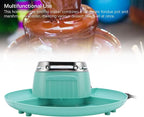 Indoor Electric Smores Maker, Tabletop Chocolate Marshmallow Roaster with 4 Detachable Trays and Adjustable Temperature Control for Party Gathering Dessert Fun