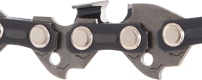 KAKEI 8 Inch Chainsaw Chain 3/8" LP Pitch .043" Gauge 33 Drive Links Fits Ryobi P4361, P5452, Greenworks 20142, Milwaukee M18 FUEL 3004, Poulan 810 EPT, Worx WG349 and More (3 Chains) - Semi Chisel
