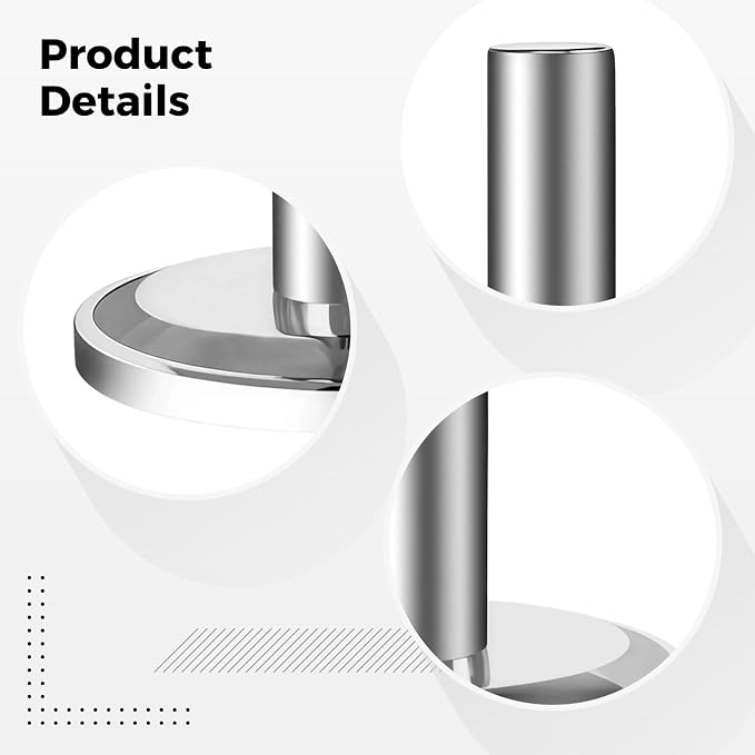Meat Tenderizer Hammer, 304 Stainless Steel Meat Pounder, Heavy Duty Meat Flattener, Smooth Surface, Dishwasher Safe, Ideal for Tenderizing Meat, Multitasking Kitchen Tool