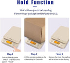 Fuzion Shipping Scale, 86 lb/0.1oz Digital Postal Scale for Packages | Hold & Tare, Package Scale, Mail Scale, Shipping Scale for Small Business, Parcel, LCD Display, Battery & AC Adapter Included