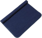 UKELER Montessori Mat Holder for Toddlers Babies Children Cotton Working Rug for Nursery Preschool Kindergarten, 23.6''×31.5'', Navy Blue