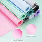 Silicone Mats for Countertop - Thicker, 28" by 20" Extra Large Multipurpose Mat, Counter Table Protector, Desk Saver Pad, Placemat Nonstick Nonskid Heat-Resistant Pad, Translucent