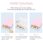 Fuzion Digital Postal Scale, 86 lb/0.1oz Shipping Scale for Packages with Hold and Tare, Postage Scale with Flip Holder, Package Scale for Small Business, Battery & AC Adapter Included