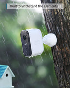 eufy Security eufyCam 2C Pro 2+1 Kit with Solar Panel 2W, Wireless Home Security System with 2K Resolution, 180-Day Battery Life, HomeKit Compatibility, IP67, Night Vision, and No Monthly Fee.