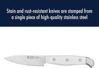 Henckels Statement 15-Pc Knife Set, Razor-Sharp, German Engineered, White | Informed by 100+ Years of Mastery. Dishwasher safe, Comfortable Grip Ideal for Everyday Cooking. High Quality Stainless Steel