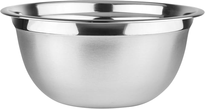 YBM HOME Heavy Duty Professional Stainless Steel Mixing Bowl – Commercial Grade Deep Prep & Serving Bowl for Baking, Cooking, Dough Mixing & Food Prep, Dishwasher Safe, 1.5 Quarts