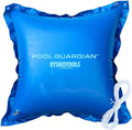SWIMLINE HYDROTOOLS Air Pool Pillow for Above Ground Pools Cover Winterizing Guardian Premium | 4 x 4 ft Pool Cushion Float for Under Pool | Rope Included | Cold Resistant Thick Pool Pillows |11445