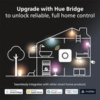 Philips Hue Lily Outdoor Smart Spot Light Base Kit - White and Color Ambiance LED Walkway Lights - Low Voltage Landscape Lighting - Requires Bridge - Control with App and Voice - Weatherproof - 3 Pack