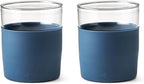 Rabbit Freezable Whiskey Glasses, Set of 2 Chilling Whiskey Glasses with Silicone Sleeve, 8oz No-Dilution Glasses for Whiskey, White Wine and Cocktails, Keep Drinks Cold for Hours, No Ice Needed | Ideal for whiskey, white wine & mixed drinks, chills wi...