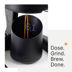 Subminimal Subscale Digital Dosing Cup with LED Display – Sleek & Precise Scale - Dosing & Brewing Accessories, Measures Coffee Grounds for Espresso - Black
