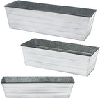 Achla Designs C-20W Window Box, White, Medium