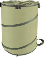 YUDI & GARDEN 45 Gallon Collapsible Garden Bag｜Collapsible Trash Can｜Camping Trash Can, Use for Gardening Cleanup or Party Waste and Outdoor Activities