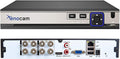 8CH 5M-N/1080N Full High Definition Hybrid for AHD/TVI/CVI/Analog/IP DVR H.265 CCTV Video Recorder P2P Remote Phone Monitoring for Home Security Surveillance System Camera (NO HDD)