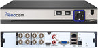 8CH 5M-N/1080N Full High Definition Hybrid for AHD/TVI/CVI/Analog/IP DVR H.265 CCTV Video Recorder P2P Remote Phone Monitoring for Home Security Surveillance System Camera (NO HDD)