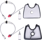 581798001 Fuel Line Assembly + 581798001 Air Filter Kit with Fuel Filter Fit for Husq 125b Fuel Line Kit 125B 125BX 125BVX Husqvarna Handheld Leaf Blower